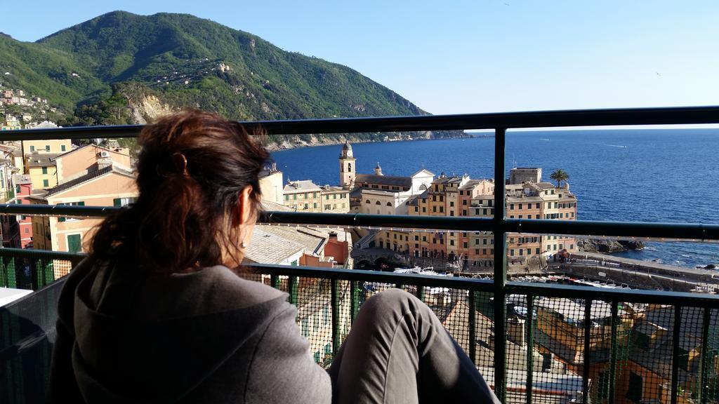 A Due Passi Dal Cielo E Dal Mare - Balcony With Sea View Apartment Camogli Bagian luar foto