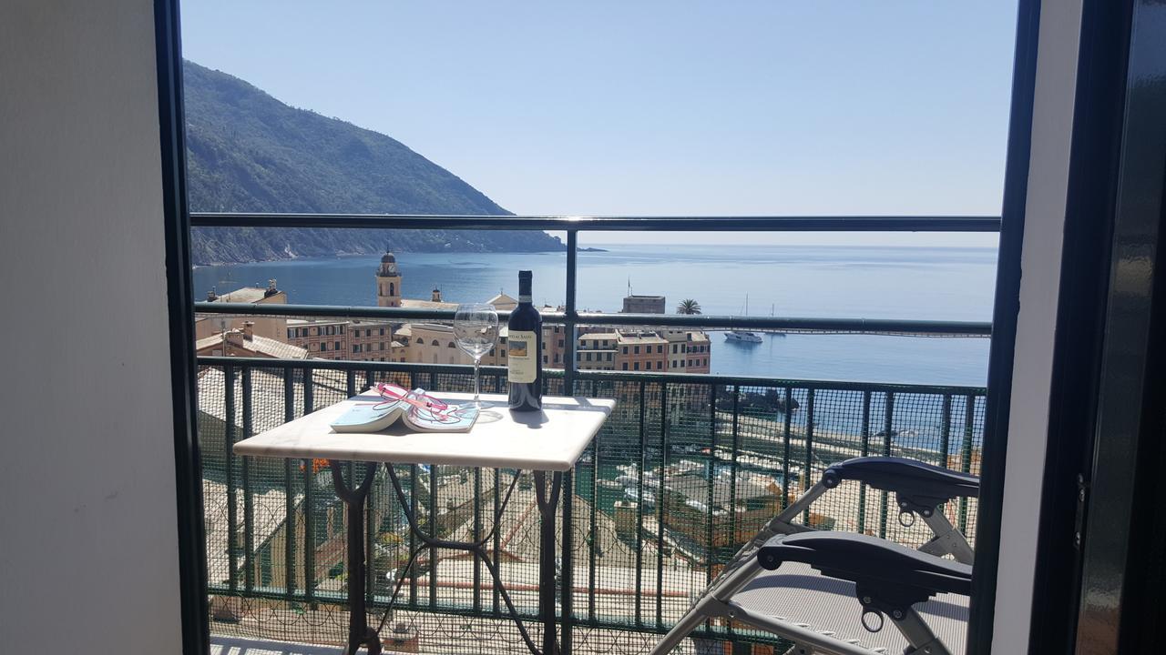 A Due Passi Dal Cielo E Dal Mare - Balcony With Sea View Apartment Camogli Bagian luar foto