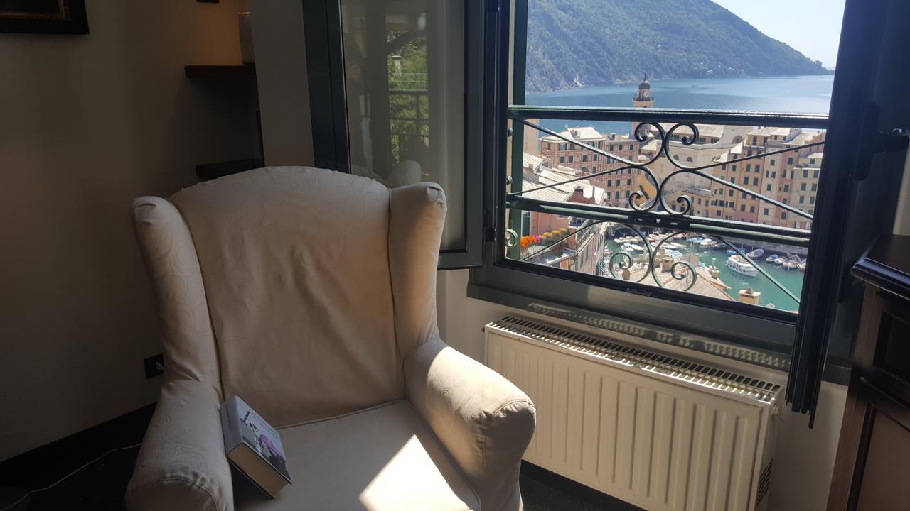 A Due Passi Dal Cielo E Dal Mare - Balcony With Sea View Apartment Camogli Bagian luar foto